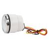 DC 9‑32V 52MM Boat Round Digital Hour Meter High Precise Hourmeter Round Gauge for RVs Yachts Fishing Boats White Dial