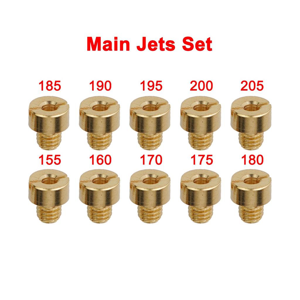 Carb Main Jets Thread M5x0.75mm Tool 10Pcs/Set Accessories