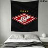 Spartak Moscow Might Wall Hanging Printed Fabric Blanket Decorative Tapestries for Bedroom Living Room Home Decor