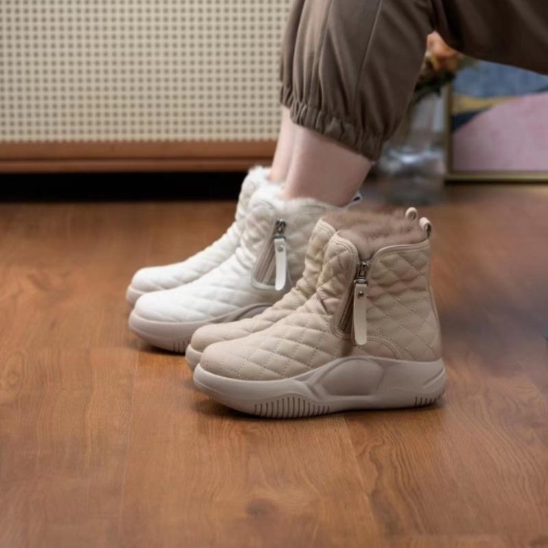 Fashion Thick Bottom Side Chain Warm Comfortable Snow Boots for Women In 2024 Winter New Fashion Casual Casual Short Boots for Women’s