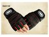 Unisex Non-slip Half Finger Fitness Gloves with Wrist Support for Outdoor Sports