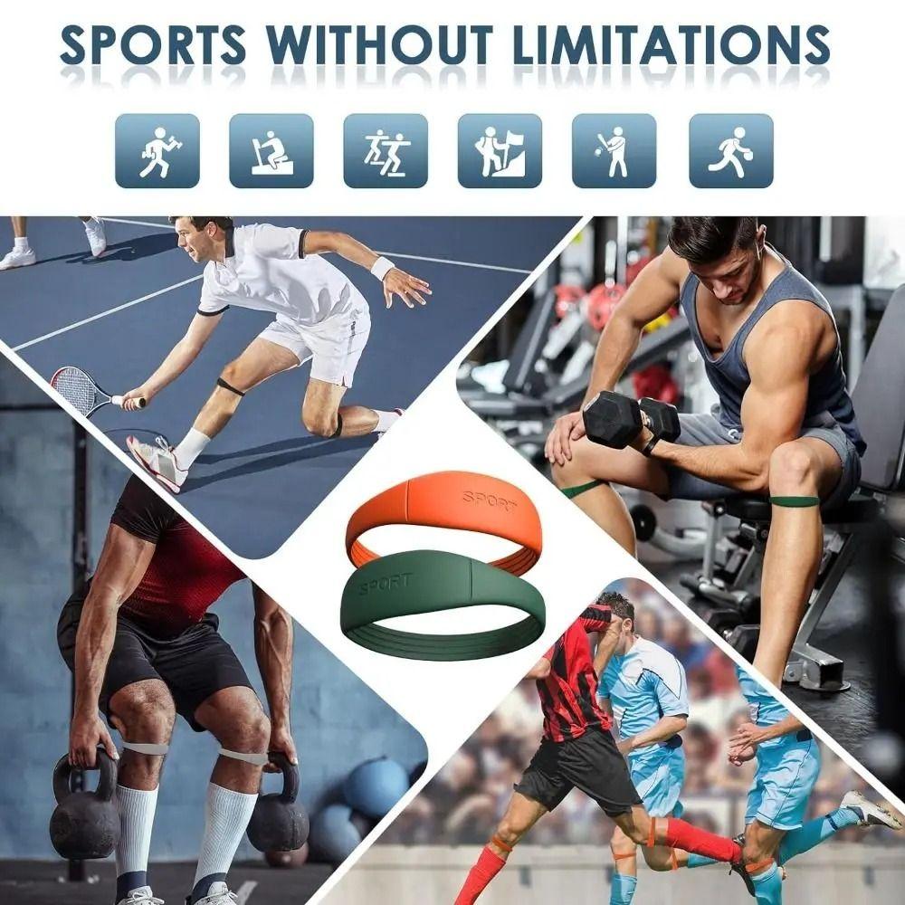 Protection Knee Patella Protect Band Silicone Sports Knee Brace  Outdoor Sports