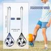 Youth Football Self Trainer Kick Net Pocket Professional Outdoor Sport Nylon Net Basketball Bag Solid Mesh Soccer Ball Carry Bag