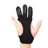 1Pc Mumian Archery Glove Breathable Sweat Adsorbed Archery Finger Glove Handmade Shooting Hunting Three Finger Glove For Outdoor