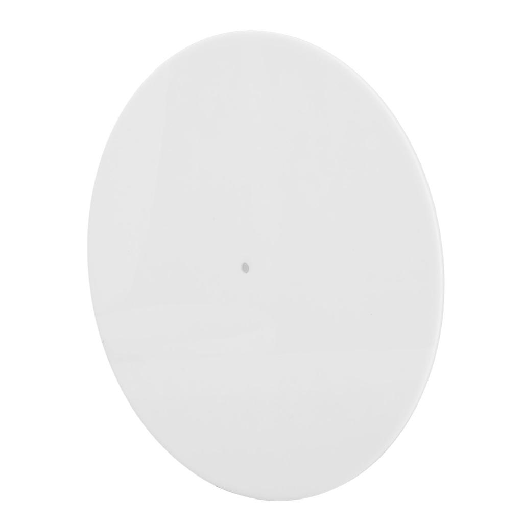 Plattenspielermatte Reduzieren Sie statische Staubgeräusche Ersatz Acryl Record Platter Slipmat für 12 Zoll