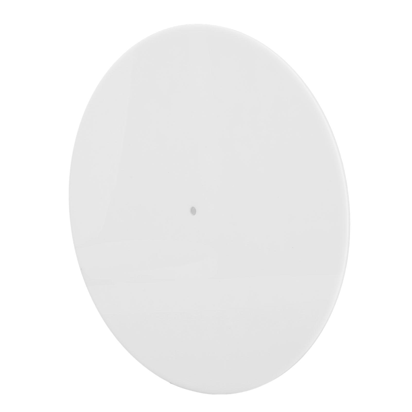 

Turntable Mat Reduce Static Dust Noise Replacement Acrylic Record Platter Slipmat for 12 Inch Record Player белый