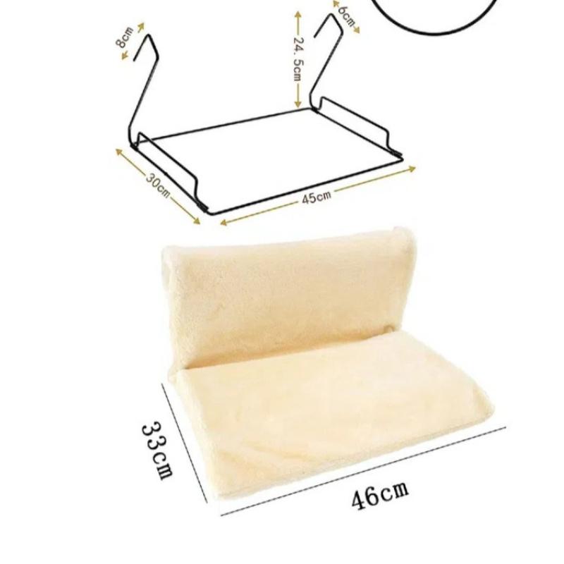 Popular Durable Cat Hammock Window Removable Washable Folding Cat Hammock Metal Frame Pet Products Hamaca Para Gatos XY40MDC