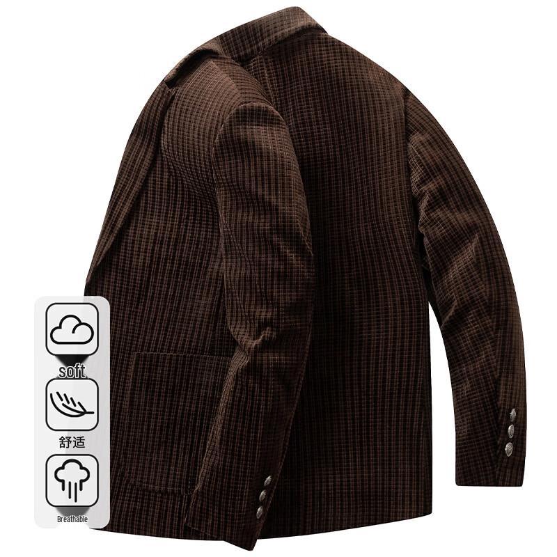 Men's Velvet Business Casual Blazer