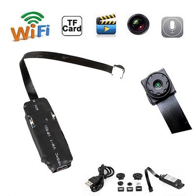 Wireless Spy WIFI IP Nanny Cam Mini Micro DV DVR Pinhole DIY Hidden Video Camera