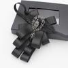 European American Style Men's Wedding Formal Wear Bow Tie with Shirt Lapel Flower Accessories - TS296