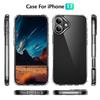 Slim Minimalist Transparent Cover for iPhone 17 Air 16 Plus 15 pro max Anti-Yellowing Shockproof Reinforced Corners Anti-Scratch Daily Protective Case
