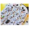 Strawberry Bear Panda Sticker Gift Box 3D Panda Bubble Sticker  Skateboards Luggage Suitcases Decor