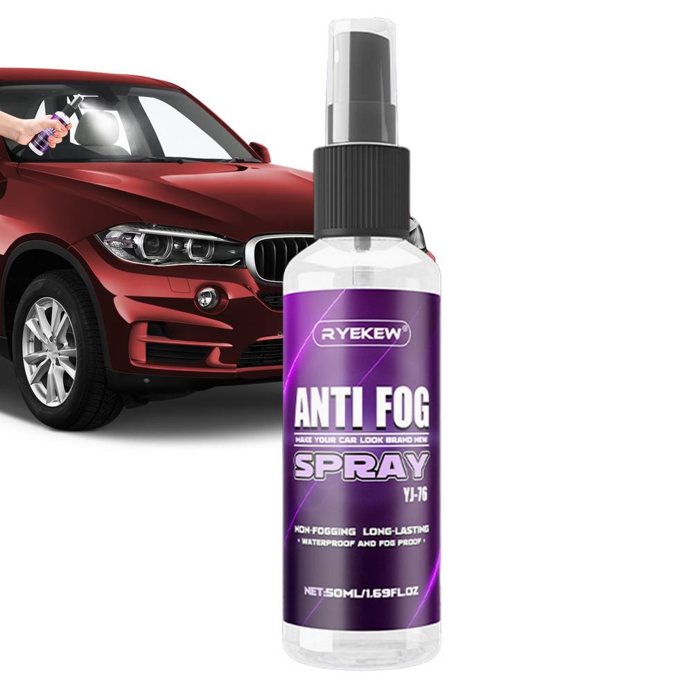 

Anti-Fog Car Glass Cleaner Glass Defogger Anti-Fog Spray For Car Prevent Fogging Rain Prevention Improve Driving Visibility Anti