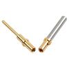 1 Stück Edelstahl Crimp-Massiv-Klemmenstecker-Pin für Steckverbinder Instrumenten-Luftfahrt