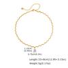 Wind Lady Collarbone Chain, Stainless Steel Wave Foxtail Chain Zircon Flower Water Drop Pendant Necklace Nc-2269
