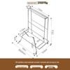 MAXCOOK 304 Stainless Steel Kitchen Organizer Rack
