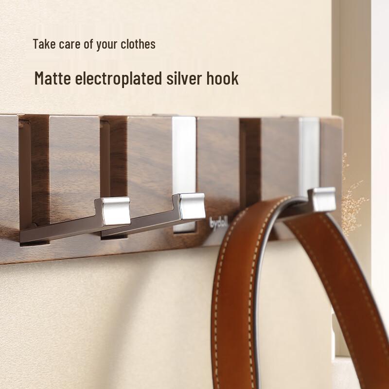 bydoll No-Drill Over-the-Door Clothes Hanger & Storage Rack