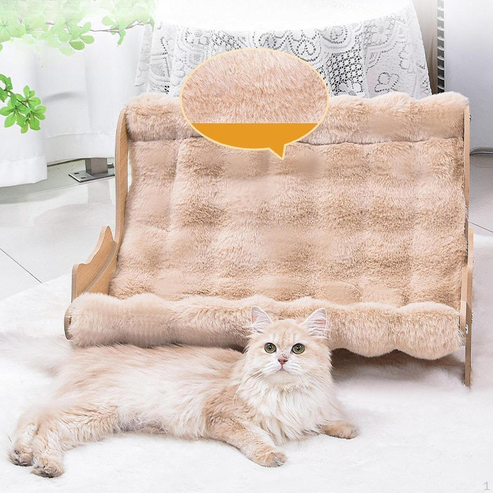 

Pet Cat Bed Dog Sleeping Soft Play Winter Accessories for Kitten Comfortable Warm Home Furniture