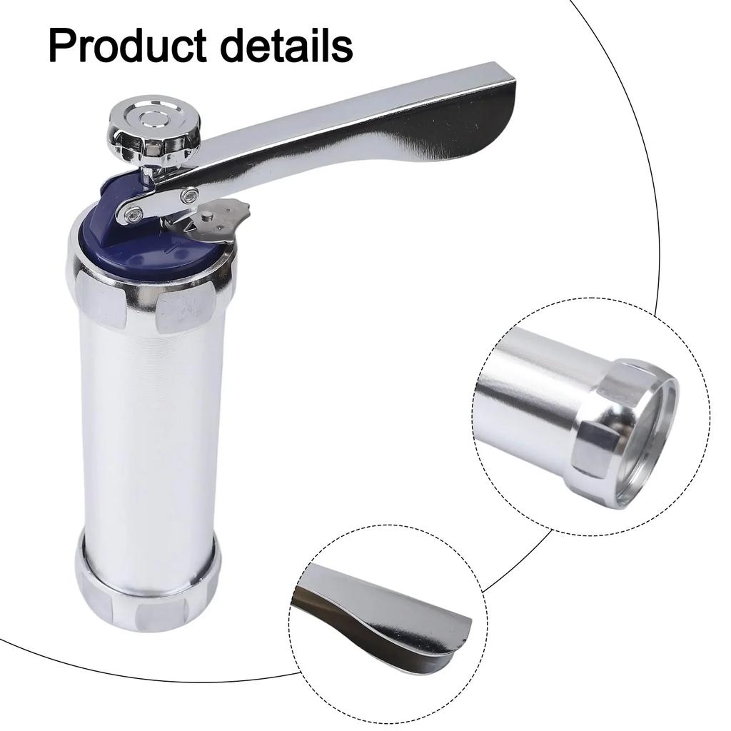 Home Baking Tool Biscuit Extruder Aluminum Alloy Construction Long-lasting Kitchen Tool For Baking For Cookies