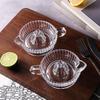 Glass Hand Press Juicer Multipurpose Manual Juicer with Handle For Freshing Lemon And Lime Juice Extraction Kitchen Tool