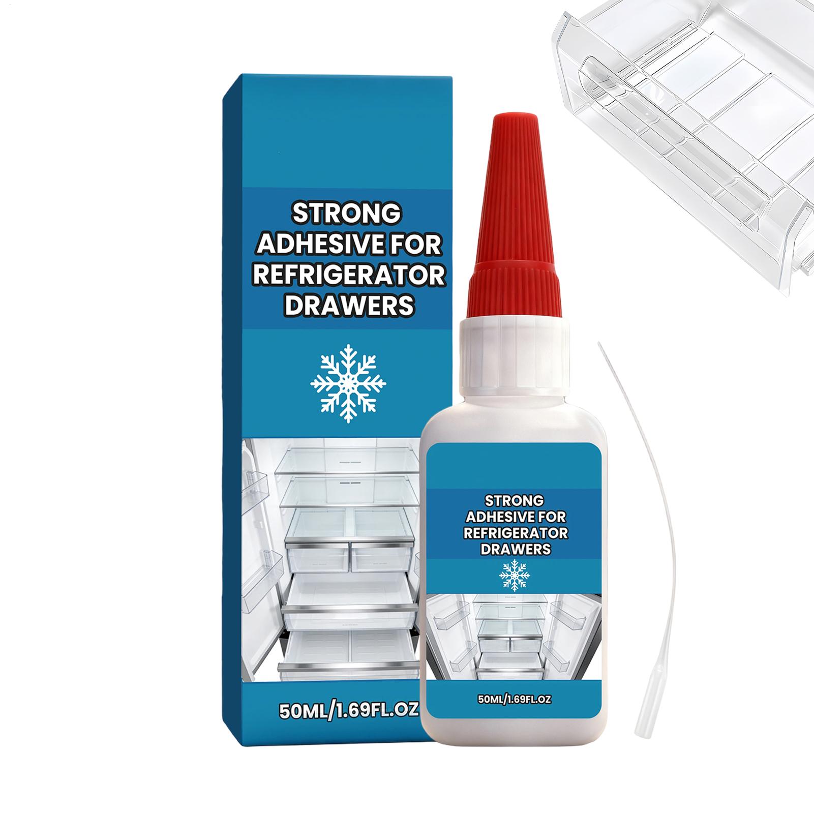 50ml Freezer & Refrigerator Glue Fast-Drying Heavy Duty Cold-resistant Adhesive All Purpose Long Lasting Adhesives CN