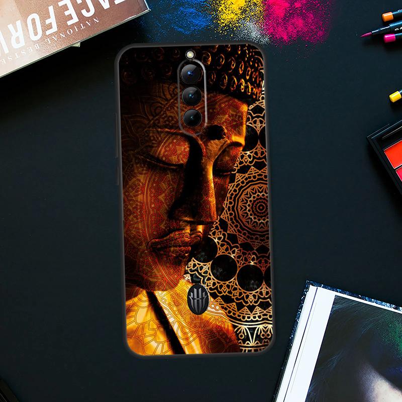 

Чехол-мандала с Буддой для ZTE Nubia Red Magic 8 8S Pro Plus RedMagic 9 Pro Plus 6 7 6S 7S Pro 5S 6R 5G Red Magic 8S Pro