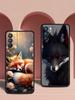 Red Fox Phone Case For Oppo Reno 13 12 11 10 7 F Find X5 X6 A98 A80 A79 A78 A57 A54 A31 A17 Pro 5G Soft TPU Cover Fundas Capas