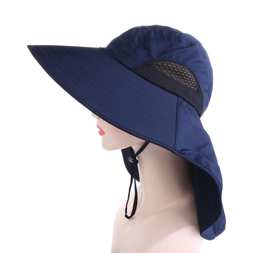 Hats Anti UV With Neck Flap Wide Brim Bucket Hat Hat with Neck Cover Fisherman Hats Summer Sun Cap