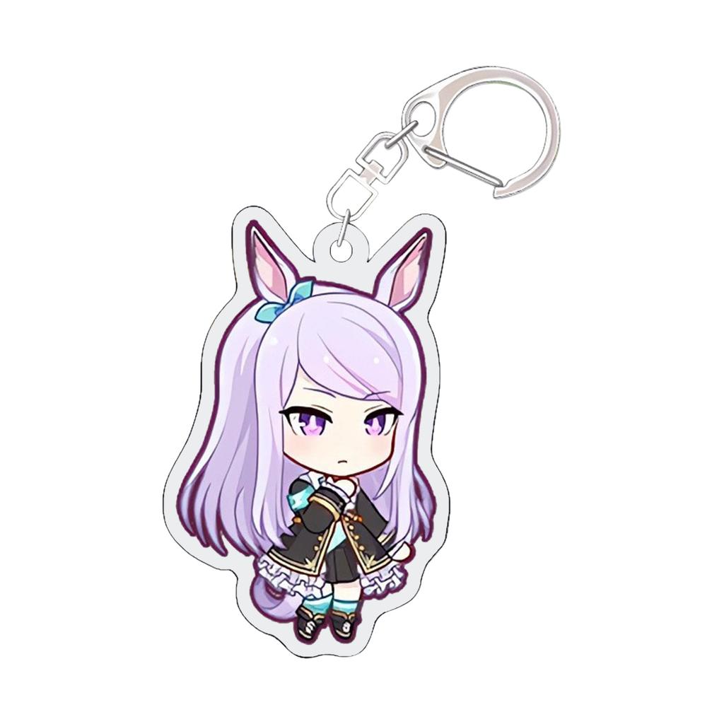 Acrylic Keychain Pendant Student School Bag Cute Decoration Small Gift