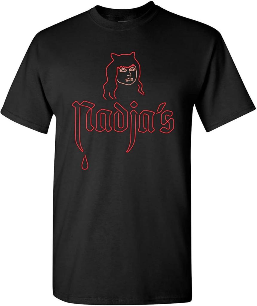 Nadja's Vampire Graphic Black T-shirt