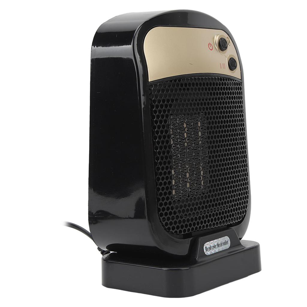 Portable Electric Space Heater 1200W Safe Quiet Ceramic Mini Personal Heater for Office Room Desk Indoor Use