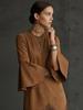 Retro Bell Sleeve Tassel Loose Dress for Women
