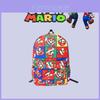 Sac à dos Super Mario Bros Sac d'école pour enfants Cadeau de Noël Bretelles réglables !