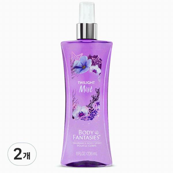 

Body Fantasy Body Mist Twilight, 236ml, 2 units