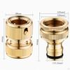 Garden Hose Fitting Male and Female Supplies Spare Parts Sturdy Quick Disconnect Adapter Thread