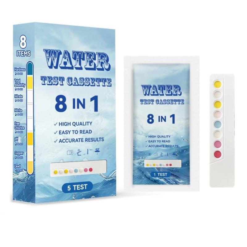 Multiple Parameter Water Testing Strips for Accurate Cyanuric Acid, and Chlorine Detection Comprehensive Quality Check