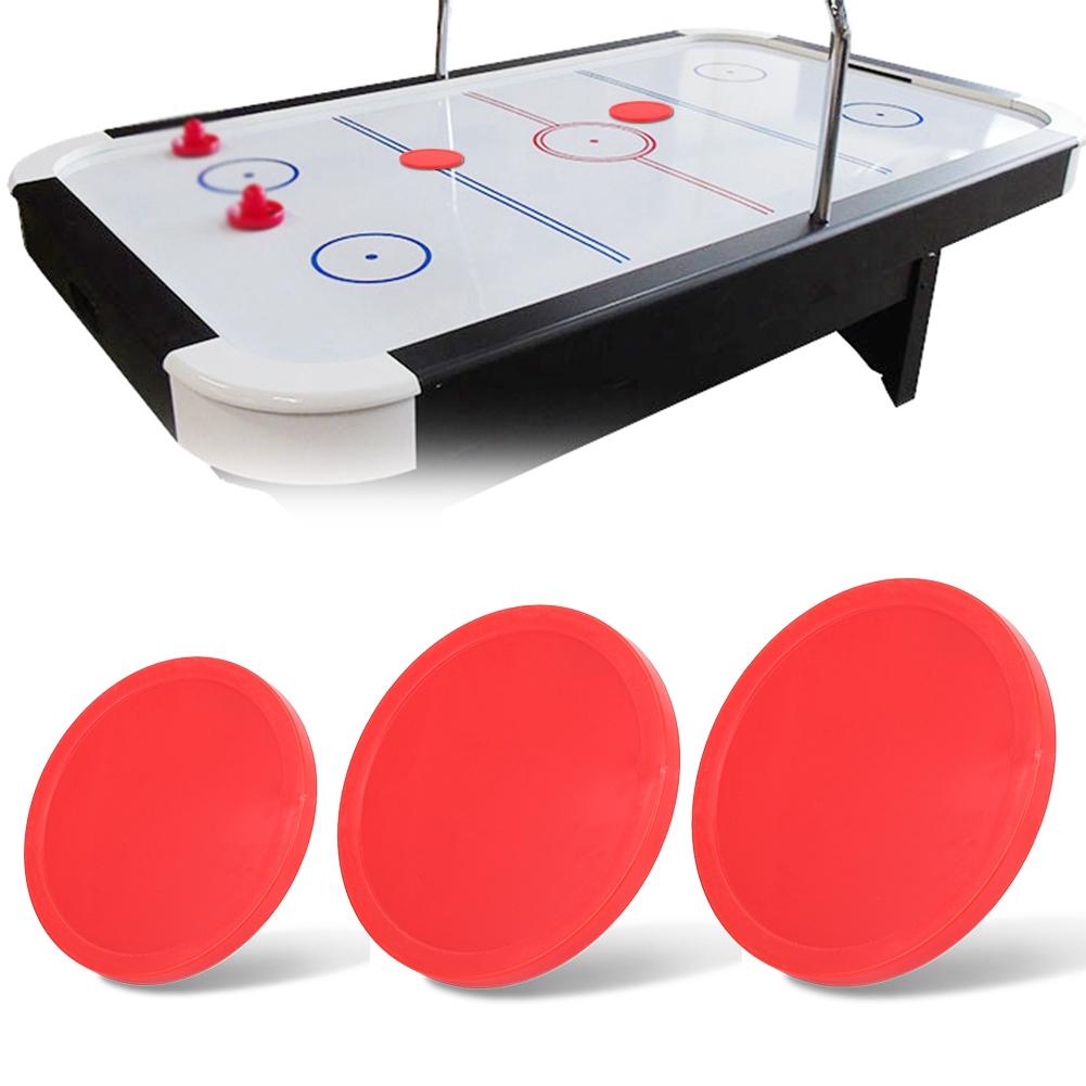 Air Hockey Pucks Plastic Air Ice Hockey Pucks Piece Replaceable for Tables Game Equipment Hockey Pucks