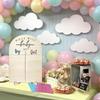 Gender Reveal Party Supplies Gender Reveal Game Kits,Gender Reveal Voting Poster Board with Sticker Gender Reveal Decors
