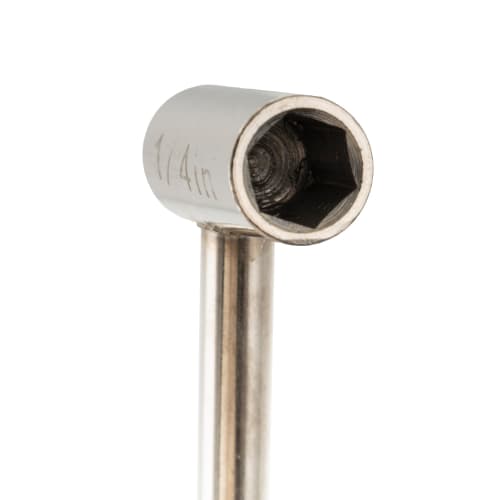Musiclily Pro Hardened Steel 1/4" Box Truss Rod Wrench, Hex Wrench for Guitar/Bass Truss Rod Adjustment