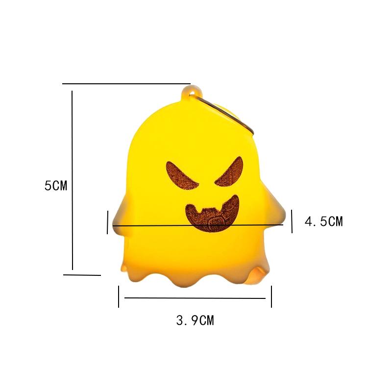 Petit Halloween Decorations Miniature Pumpkin Lamps Ghostly Spirit Hanging Ornaments Spooky Party Props Micro Scene Accessories