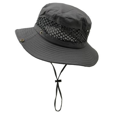 Fischerhut für Damen Herren Breitkrempiger Sonnenhut Outdoor Angel-Wanderhut