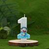 Dingdang Cat Handmade Creative Digital Handmade Candles Birthday Party Cake Decoration Candles