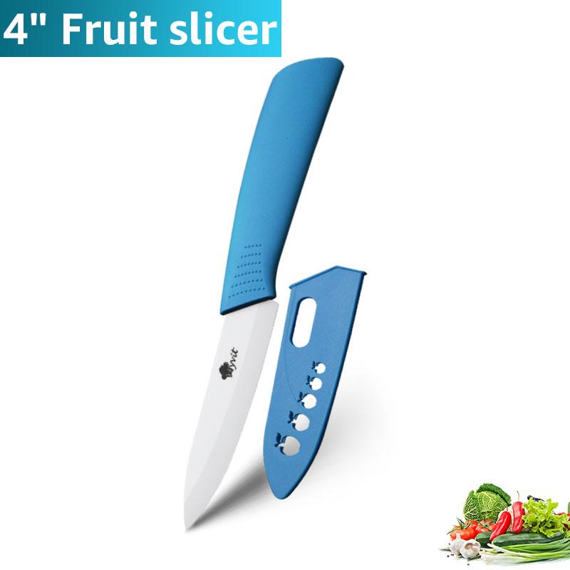 Ceramic Knives Kitchen knives 3 4 5 6 inch Chef knife Cook white zirconia blade Multi-color Handle High Quality