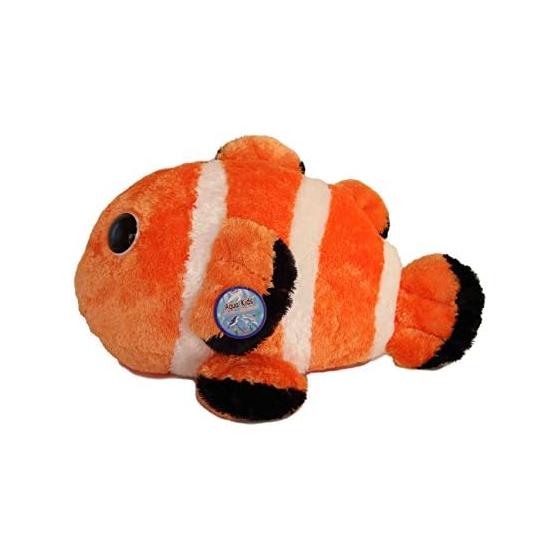 Мягкая игрушка Aurora World Aqua Kids Рыба-клоун L