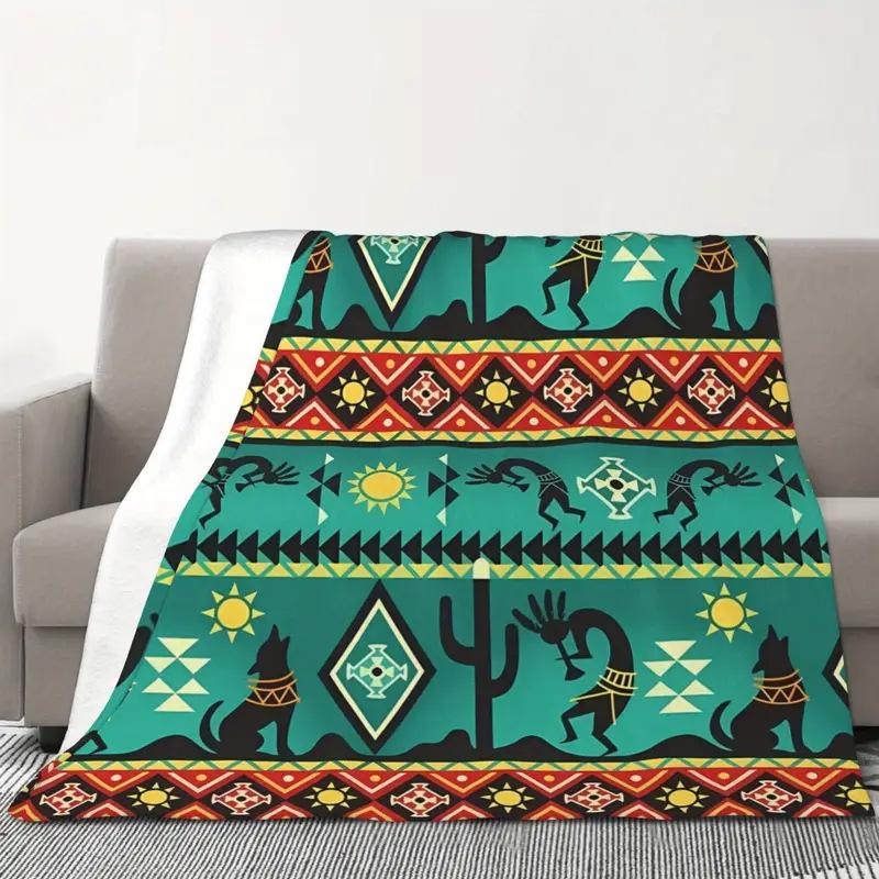 

Indian Revival digital-printed polyester Bedroom velvet flannel cover blanket Fleece soft sofa cover blankets for beds 75x90cm