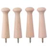 20PCS 2.71*0.87inch Wooden Shaker Peg Wood Screw On Shaker Pegs  Hats