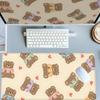 Colorful Bearpatterned Gaming Mouse Pad For Large Office Desks And Laptops With Antislip Rubber Bottom Pc Accessories