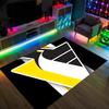 Design Pittsburgh Penguins Tappeto in Velluto di Cristallo Accogliente Non?Tappeto Stampato Antiscivolo per Camera da Letto Soggiorno Ingresso