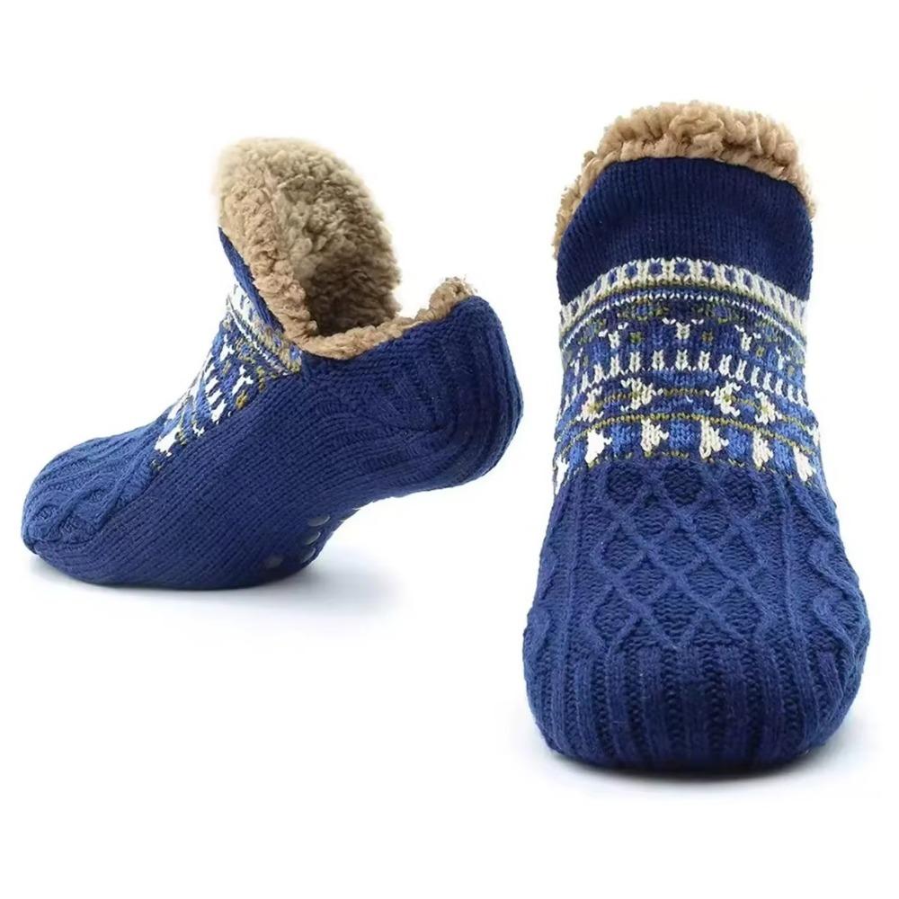 Non-slip Floor Socks Plush Winter Socks New Yoga Socks  Women Men