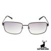 CAPTAIN STAG Gunmetal Metal Frame Sunglasses with Men's Case, CS-001-3-EH-72